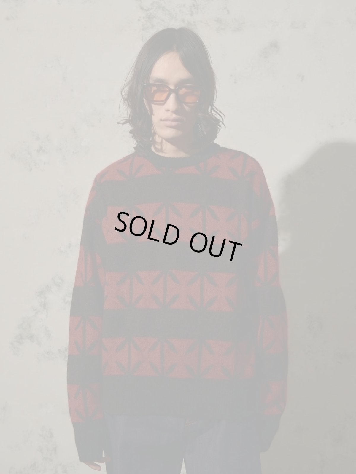 画像8: A PUZZLING HOME(アパズリングホーム) IRONCROSS MOHAIR KNIT 25aw-014 (8)