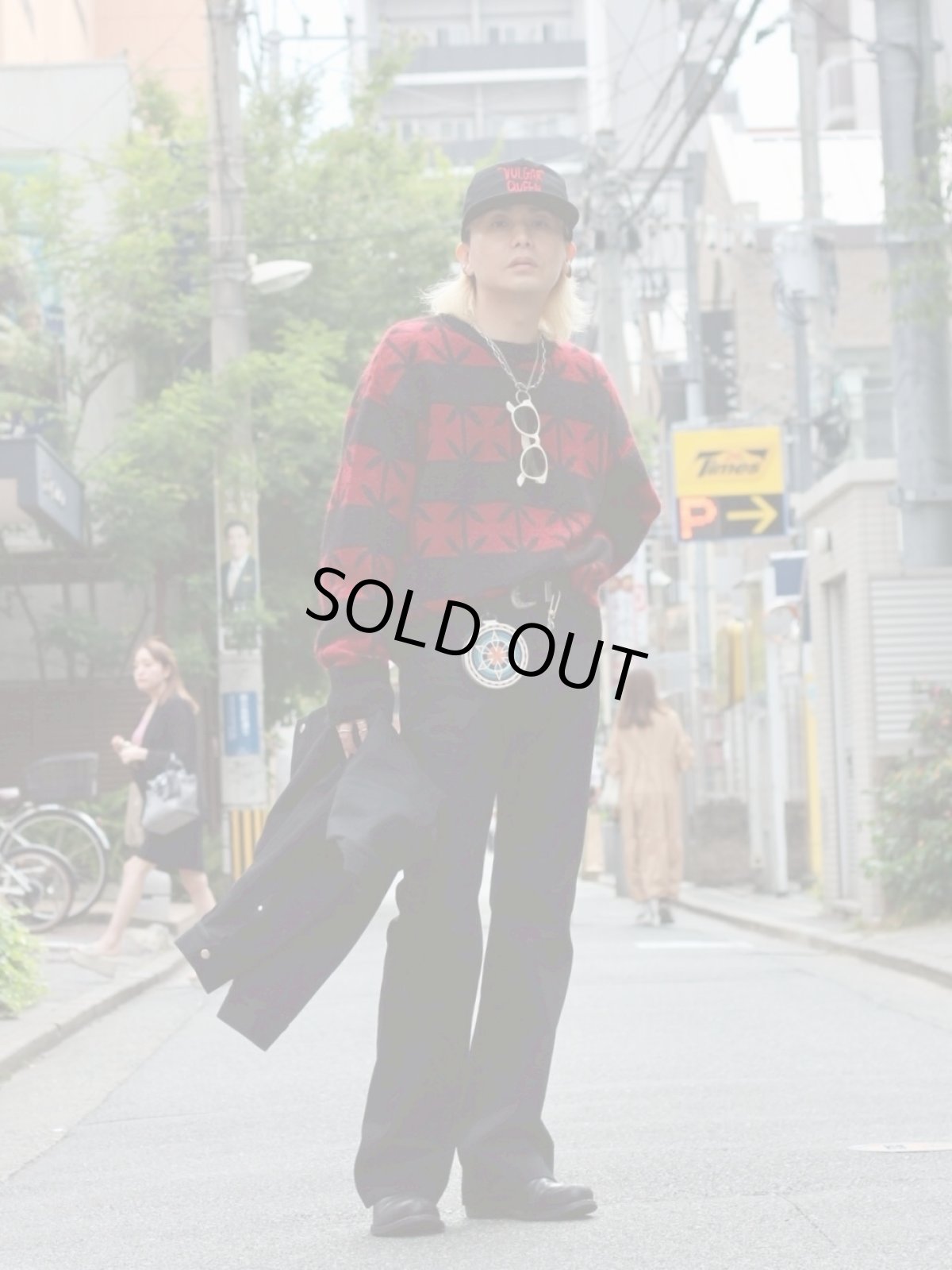 画像6: A PUZZLING HOME(アパズリングホーム) IRONCROSS MOHAIR KNIT 25aw-014 (6)