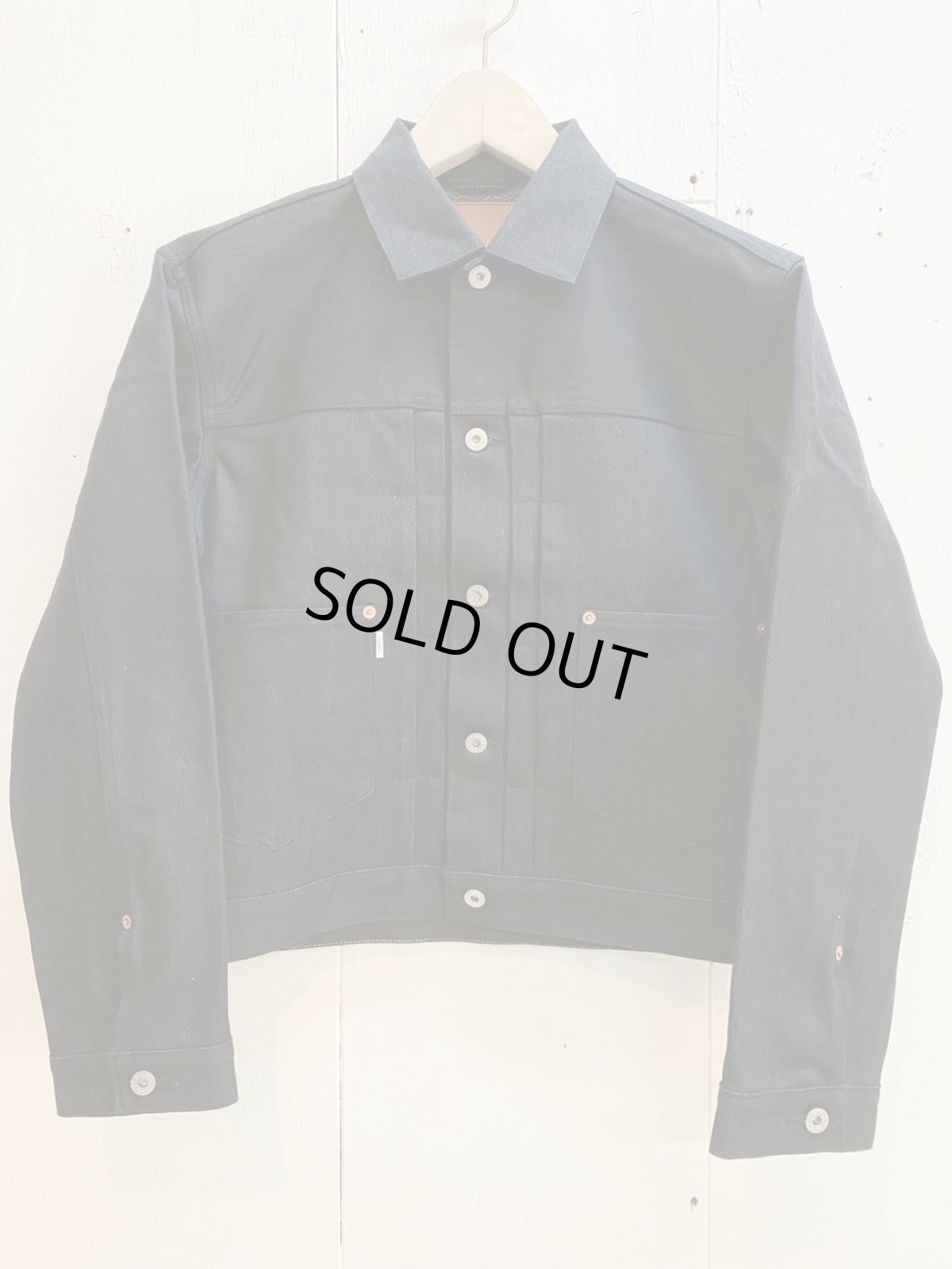 画像1: SUGARHILL(シュガーヒル) TWISTED HEATHER DENIM JACKET 25330406 (1)