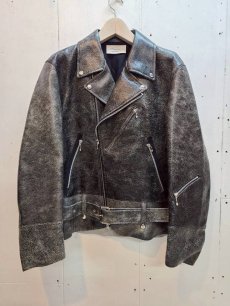 画像1: Azuma.(アズマ) EDGE MOTORCYCLE JACKET 25AH-BL-02 (1)