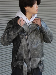 画像9: Azuma.(アズマ) EDGE MOTORCYCLE JACKET 25AH-BL-02 (9)