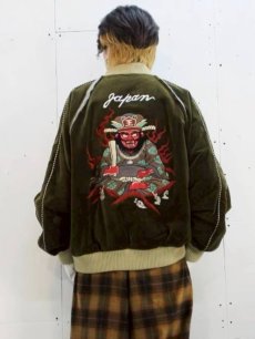 画像9: el conductorH(コンダクター) VELVETEEN YAMA KING EMBROIDERED SOUVENIR JKT PD25AJ07 (9)