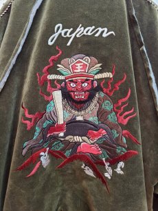 画像7: el conductorH(コンダクター) VELVETEEN YAMA KING EMBROIDERED SOUVENIR JKT PD25AJ07 (7)
