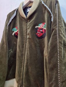 画像3: el conductorH(コンダクター) VELVETEEN YAMA KING EMBROIDERED SOUVENIR JKT PD25AJ07 (3)