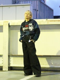 画像7: Takaya Hioki (タカヤヒオキ) OLD STUSSY REMAKE TRAINER "FRONT" REBEL ELEMENTS EXCLUSIVE LIMITED BLUE×NAVY (A) (7)