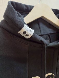 画像3: Takaya Hioki (タカヤヒオキ) OLD STUSSY REMAKE PULL OVER HOODIE (BLK) (3)