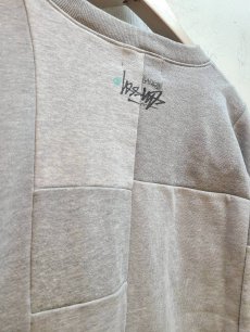 画像3: Takaya Hioki (タカヤヒオキ) OLD STUSSY REMAKE TRAINER "FRONT" REBEL ELEMENTS EXCLUSIVE GRY(B) (3)