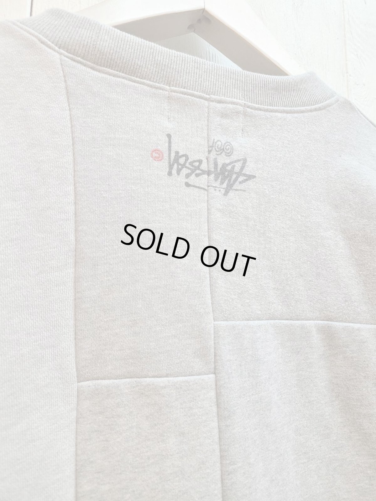 画像2: Takaya Hioki (タカヤヒオキ) OLD STUSSY REMAKE TRAINER "FRONT" REBEL ELEMENTS EXCLUSIVE GRY(A) (2)