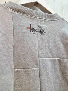 画像2: Takaya Hioki (タカヤヒオキ) OLD STUSSY REMAKE TRAINER "FRONT" REBEL ELEMENTS EXCLUSIVE GRY(A) (2)