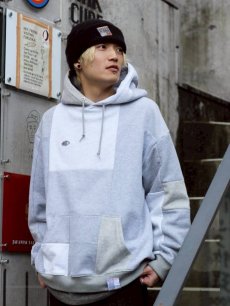 画像13: Takaya Hioki (タカヤヒオキ) OLD CH REMAKE HOODIE  (13)