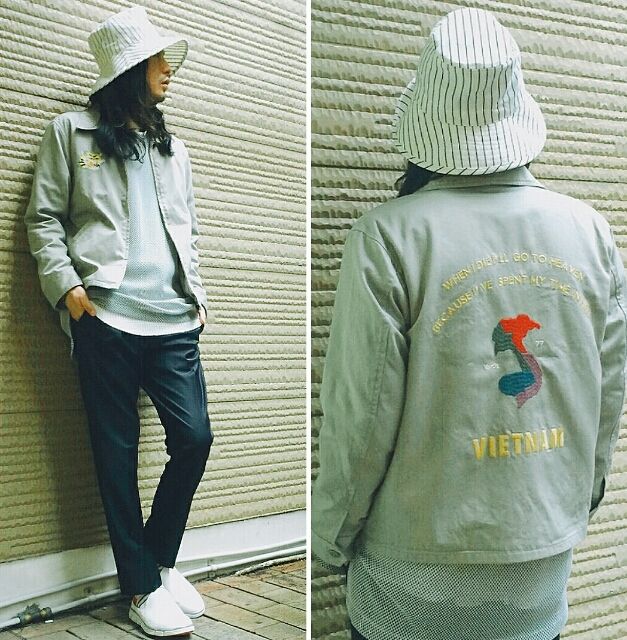 Varde77(バルデ77) VIETNAM SOUVENIR JACKET LIMITED GRAY 9016SS-SP-JC01入荷！