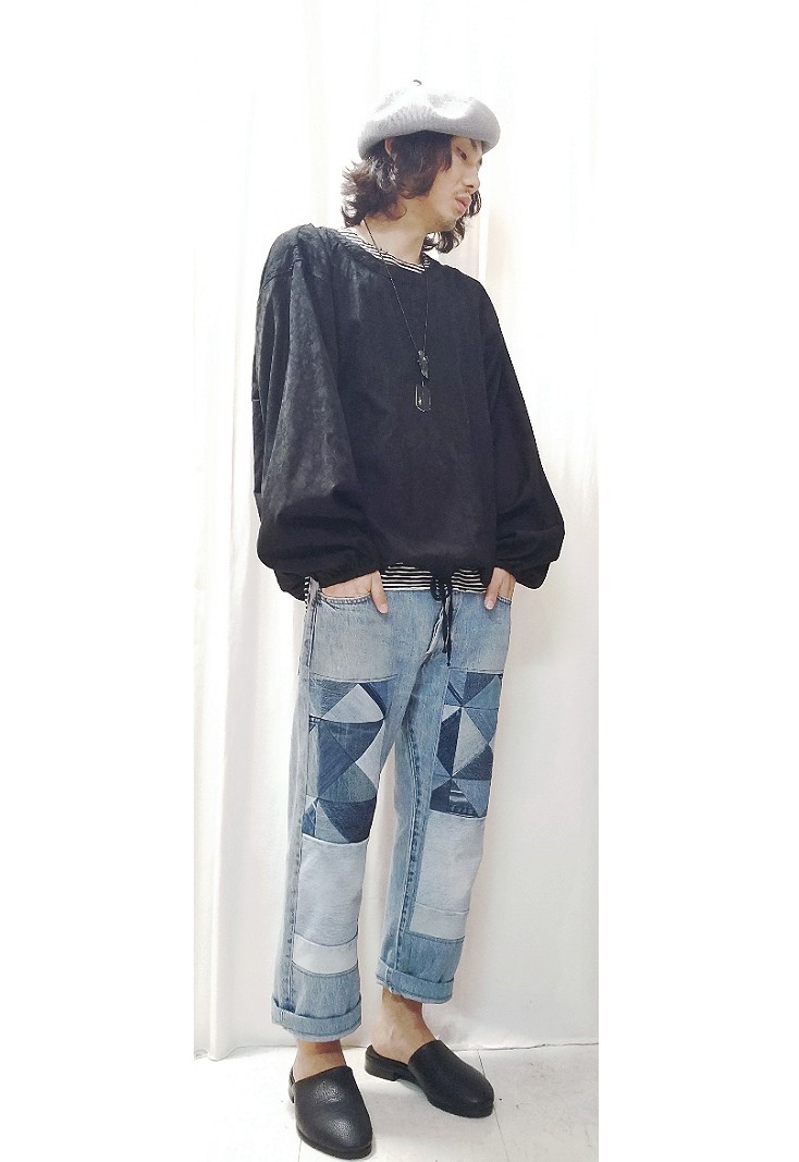 人気アイテムです!children of the discordance(チルドレンオブザディスコーダンス) OLD PATCH DENIM PANTS COTDPT-001(IND)入荷!