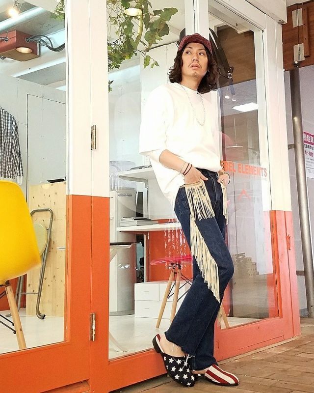  再入荷しました！children of the discordance(チルドレンオブザディスコーダンス) FRINGE DENIM PANTS COTDPT-008！