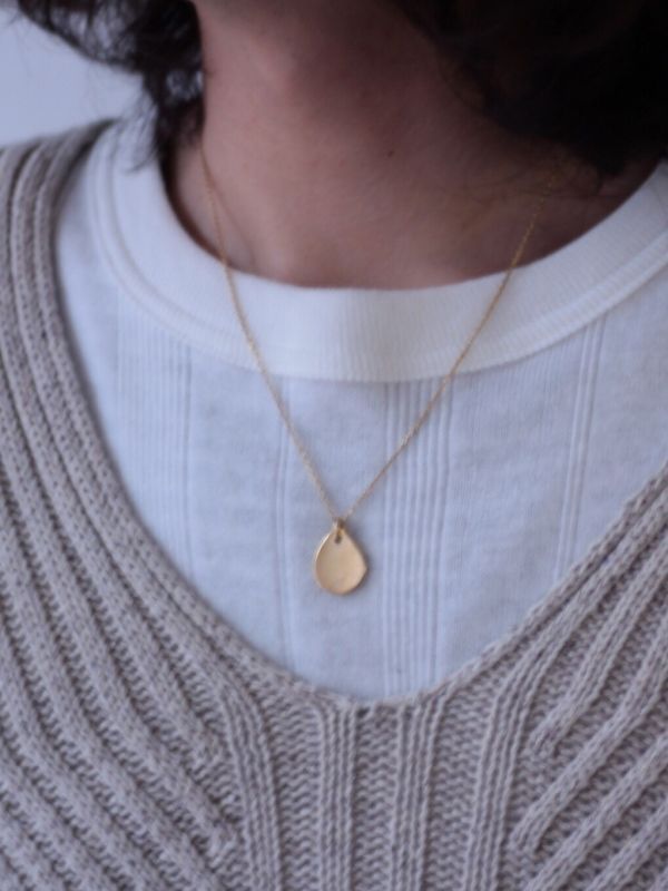 ACE by morizane(エース　バイ　モリザネ) drop necklace 18k gold plated AG920203GP入荷！