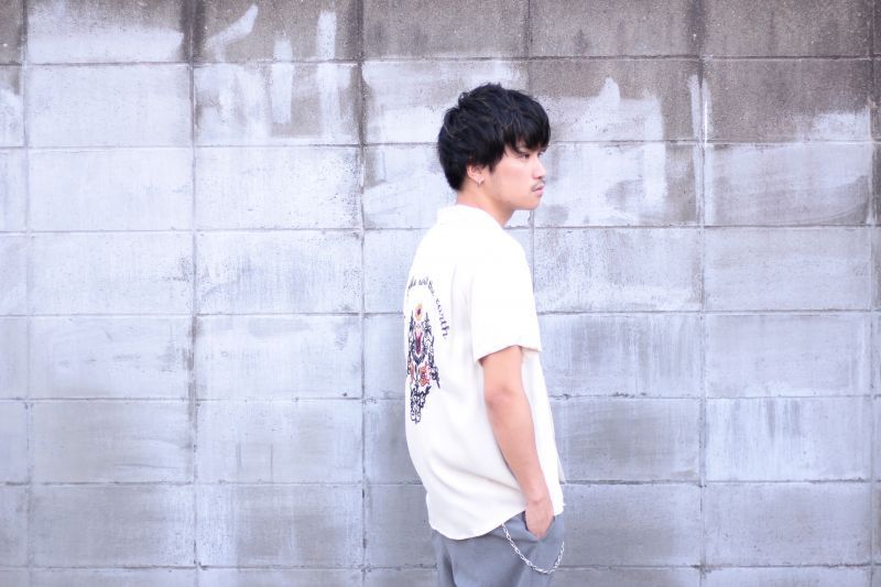  Varde77(バルデ77) FLOWER BOLLING SHIRTS 9017SS-CM-SR01(IVO)好評です！