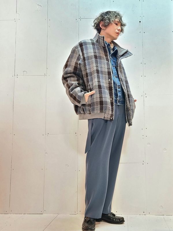  残りわずかです！a-l(アール) 1 tuck belted trousers 023！