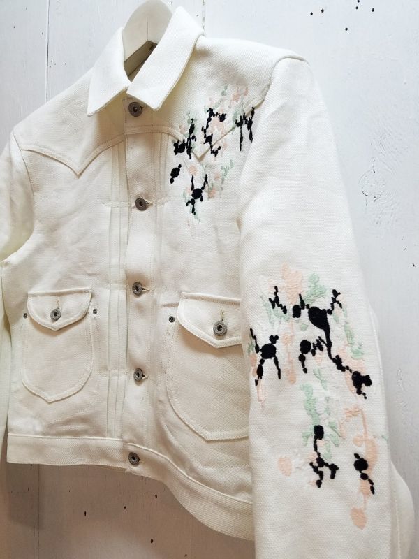 (求) sugarhill splatter denim jacket