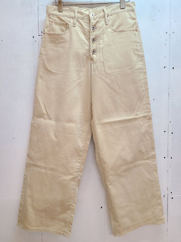 股上28cmSugarhill corduroy classic denim pants