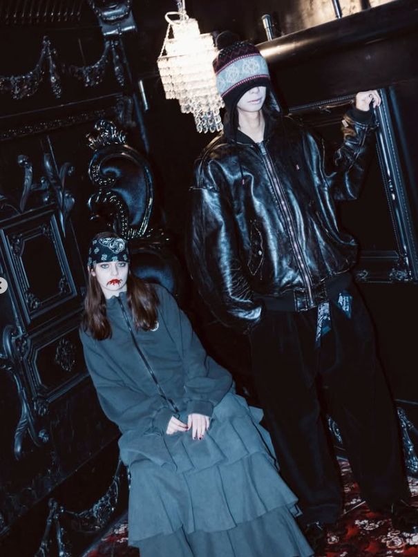 画像15: el conductorH(コンダクター) x blackmeans DISTRESSED LEATHER FLIGHT JKT PD25AJ02 (15)
