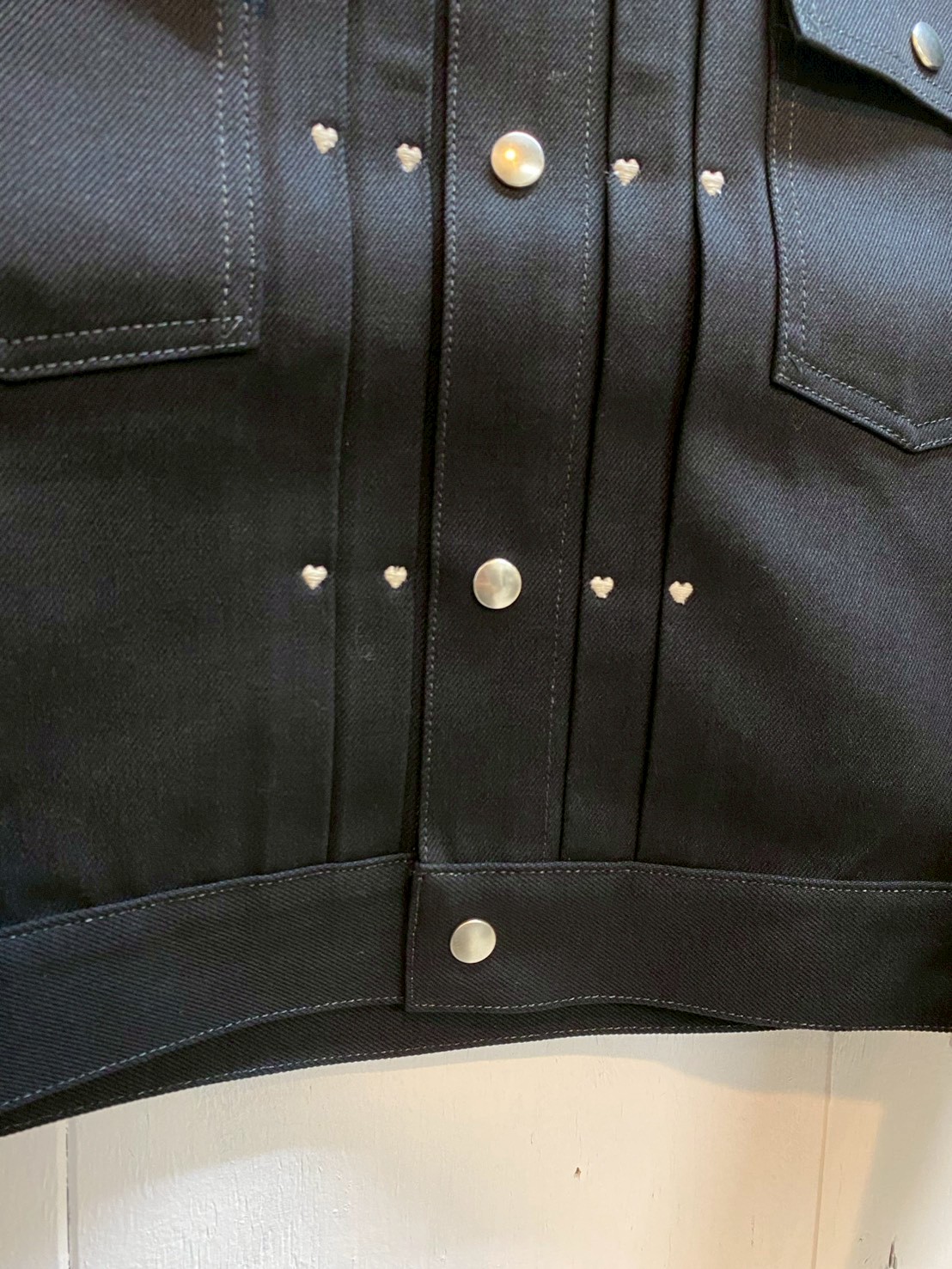 画像3: A PUZZLING HOME(アパズリングホーム) S.O.A DENIM JACKET 25aw-010(BLK) (3)